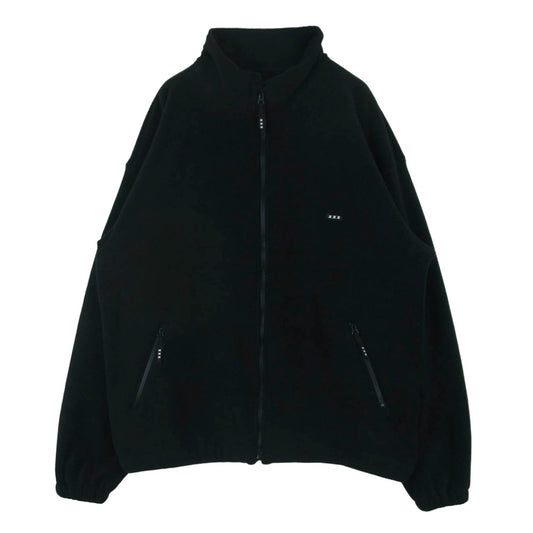 GOD SELECTION XXX ゴッドセレクション ジップアップ フリース ブルゾン ジャケット ブラック系 XL【中古】