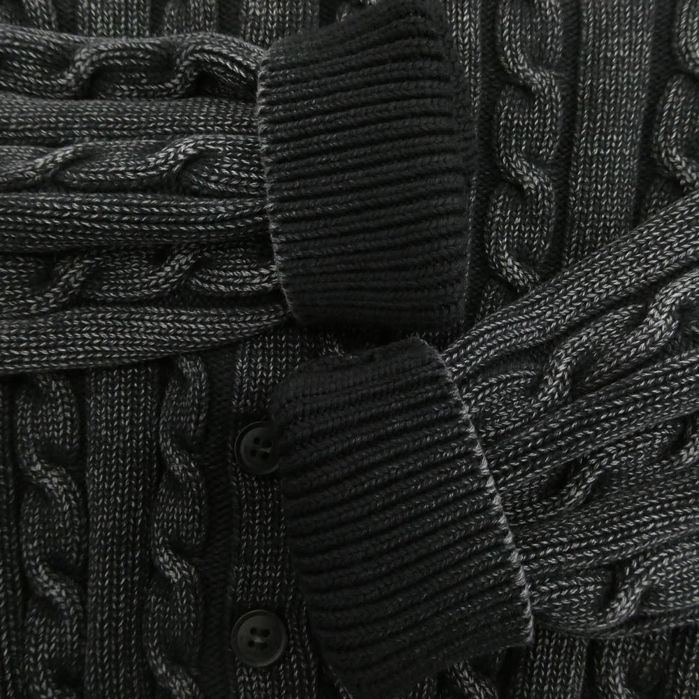 Alexander Wang アレキサンダーワン 4KC2251050 ケーブルニット クロップド カーディガン グレー系 XS【中古】