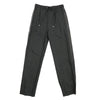 LOEWE ロエベ 25SS H526Y04WG5 TRACKSUIT TROUSERS ウール カシミヤ混 ラムレザーライン トラックスーツ トラウザーズ パンツ ダークグレー系 46【中古】