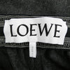 LOEWE ロエベ 25SS H526Y04WG5 TRACKSUIT TROUSERS ウール カシミヤ混 ラムレザーライン トラックスーツ トラウザーズ パンツ ダークグレー系 46【中古】