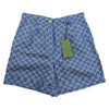 GUCCI グッチ 691892 GG総柄 リネン ショート パンツ ショーツ インディゴブルー系 46【極上美品】【中古】