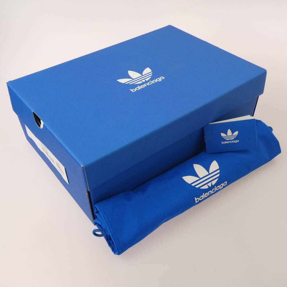 BALENCIAGA バレンシアガ 712821 ×adidas TRIPLE S TRAINERS アディダス トリプルエス スニーカー レッド系 グレー系 28.5【極上美品】【中古】