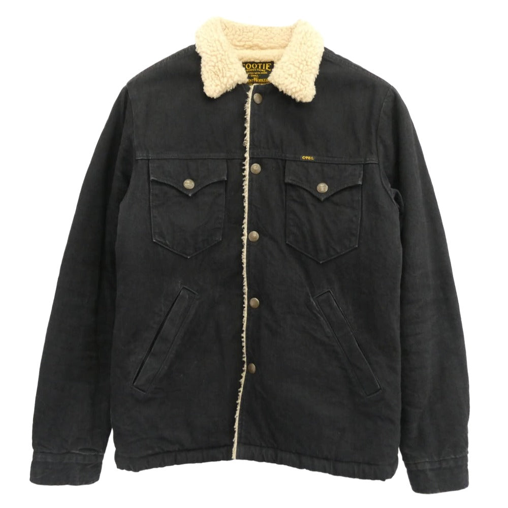 COOTIE クーティー ボア ランチ ジャケット ブラック系【中古】