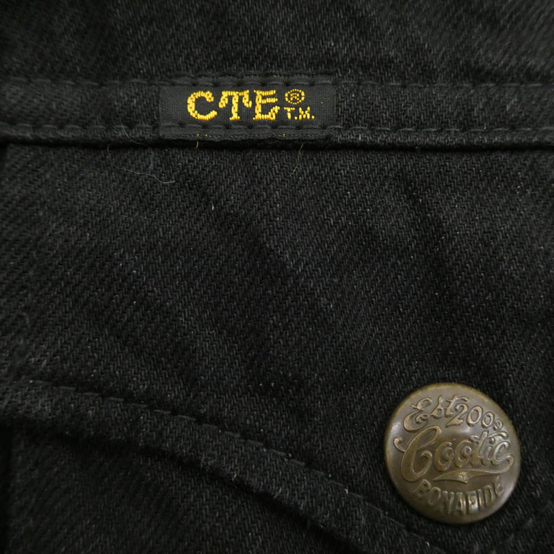 COOTIE クーティー ボア ランチ ジャケット ブラック系【中古