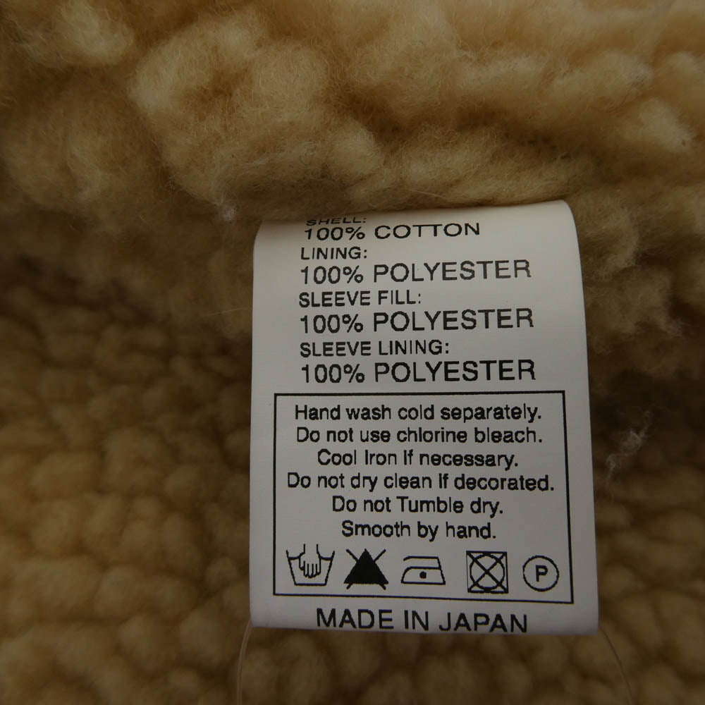 COOTIE クーティー ボア ランチ ジャケット ブラック系【中古】