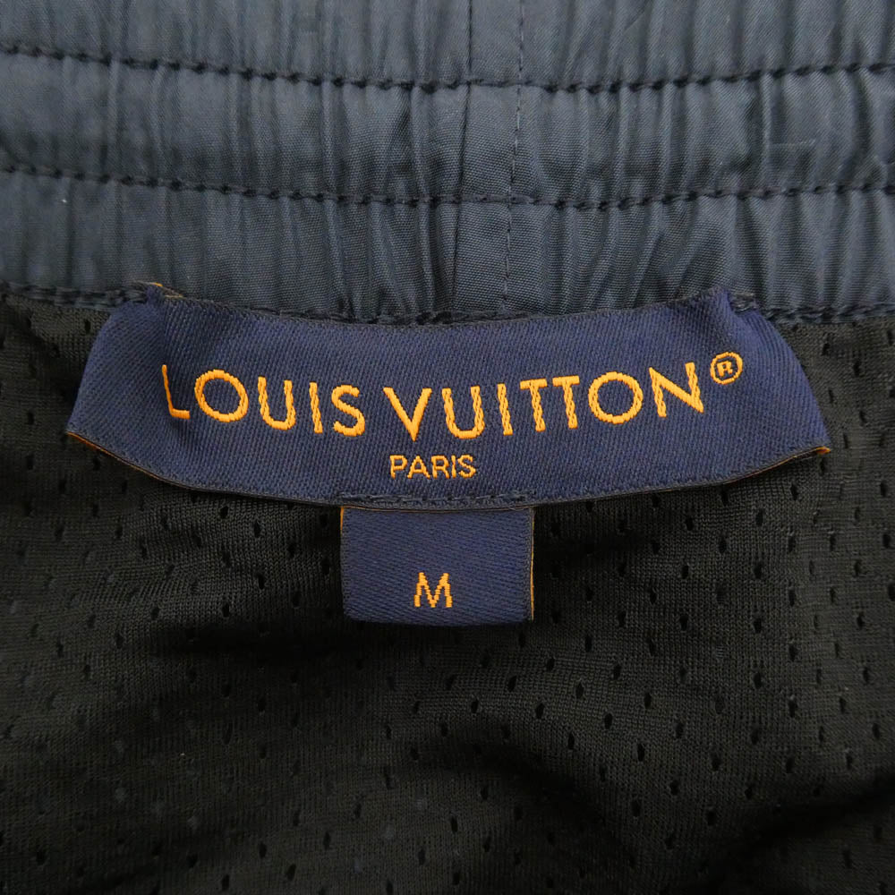 LOUIS VUITTON ルイ・ヴィトン 23AW HJW52W モノグラム スイム ハーフ ショーツ ショート パンツ ネイビー系 M【中古】