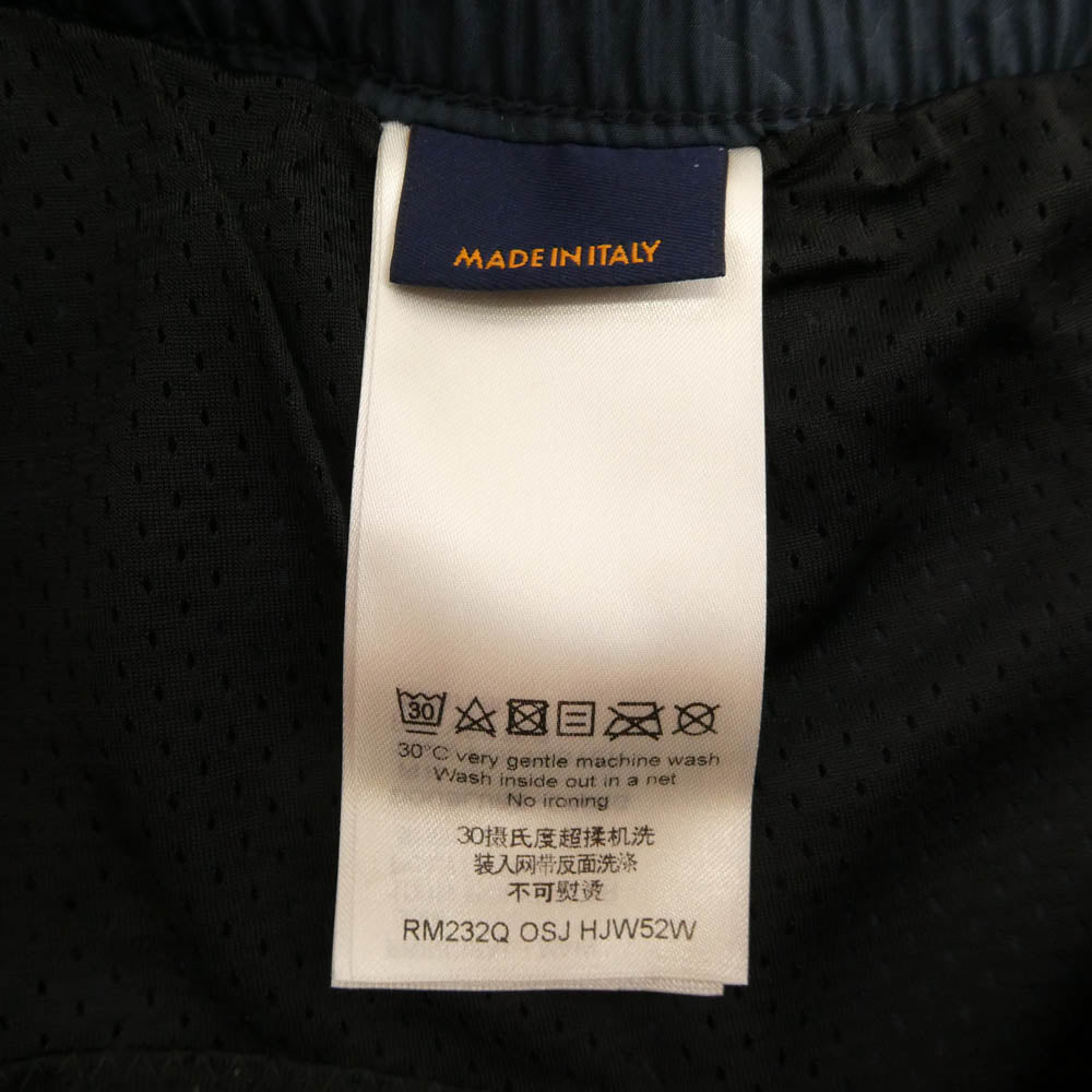 LOUIS VUITTON ルイ・ヴィトン 23AW HJW52W モノグラム スイム ハーフ ショーツ ショート パンツ ネイビー系 M【中古】