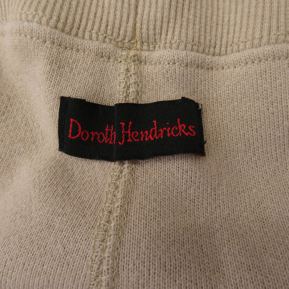 ドロシーへンドリクス リブ スウェット パンツ ベージュ系 L【中古】