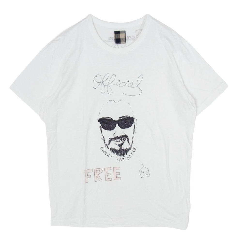 VISVIM ビズビム 0218905010007 OFFICIAL SWEET PATOOTIE オフィシャル スウィート パートゥーティ 半袖 Tシャツ カットソー ホワイト系 4【中古】