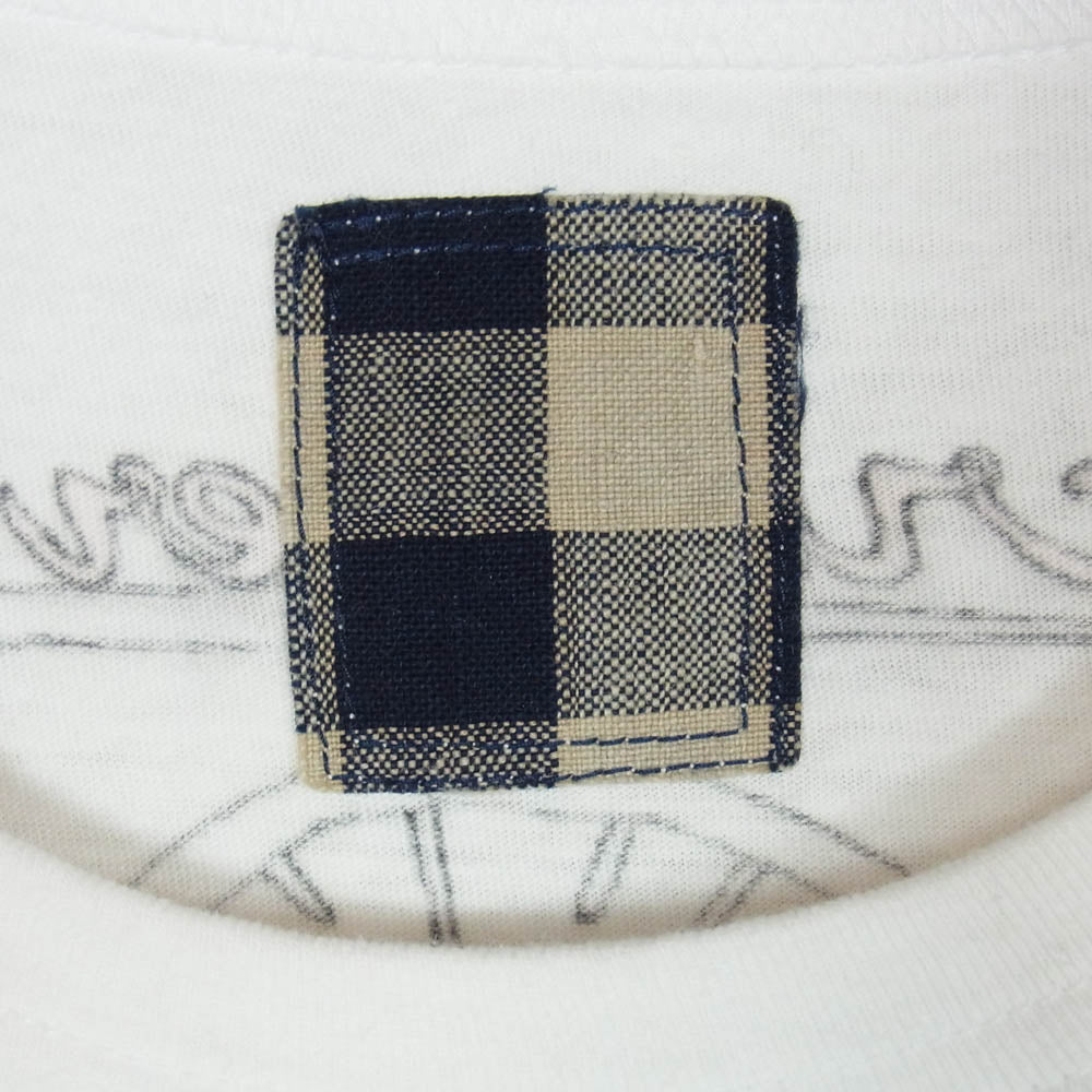 VISVIM ビズビム 0218905010007 OFFICIAL SWEET PATOOTIE オフィシャル スウィート パートゥーティ 半袖 Tシャツ カットソー ホワイト系 4【中古】