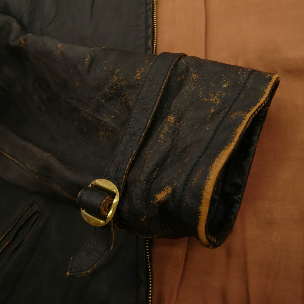 VISVIM ビズビム 23AW 0123205014002 UNO RIDERS JKT IT ベジタブルタンニングラムレザー ライダース レザー ジャケット ブラック系 3【新古品】【未使用】【中古】