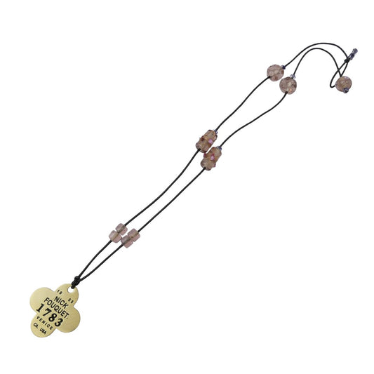 ニックフーケ beads Necklace ビーズ ネックレス ゴールド系 マルチカラー系【中古】