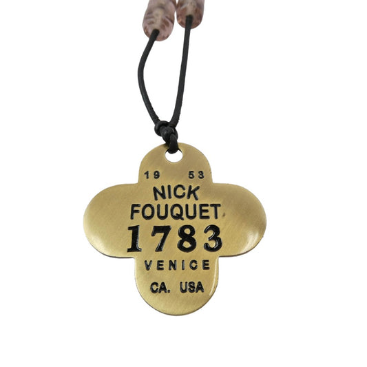 ニックフーケ beads Necklace ビーズ ネックレス ゴールド系 マルチカラー系【中古】