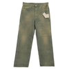 AURALEE オーラリー 25SS A25SP02CD ORGANIC COTTON DUCK PANTS オーガニック コットン ダック パンツ ライトグリーン系 3【新古品】【未使用】【中古】