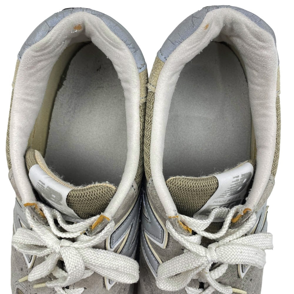 NEW BALANCE ニューバランス M996 USA 製 996 ローカット スニーカー グレー系 ベージュ系 26.5cm【中古】