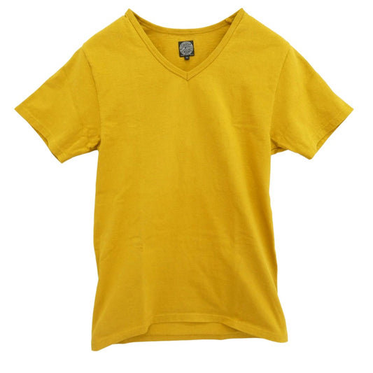 JELADO ジェラード Vネック 半袖 Tシャツ カットソー イエロー系 34【中古】
