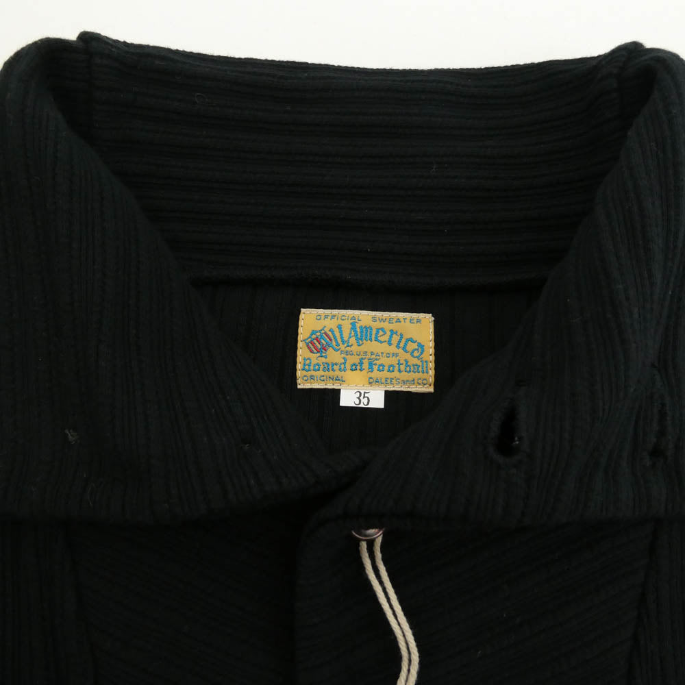 ダリーズ HC19L ARMY TURTLE KNIT アーミー タートル 長袖 ニット ブラック系 35【中古】