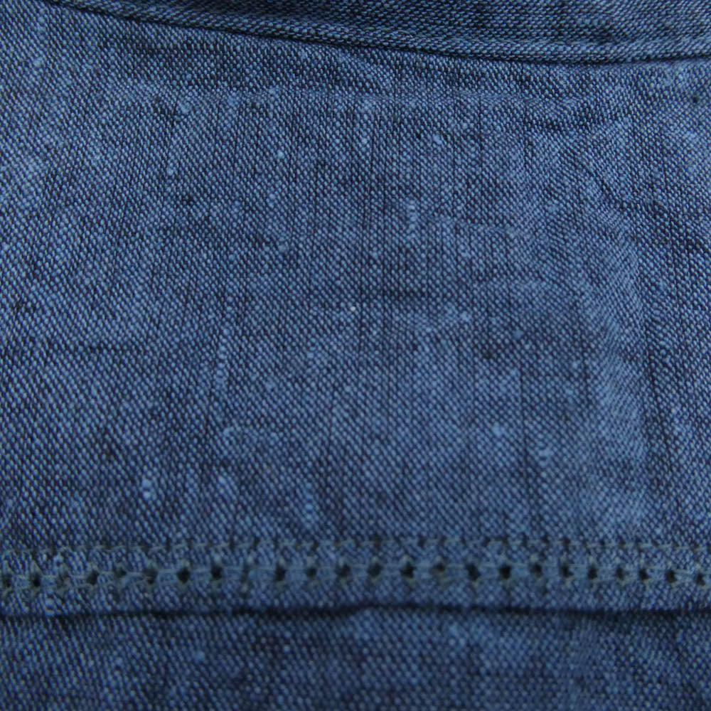 ダリーズ NIMES CLOTH 13.5 プルオーバー インディゴ 長袖 シャツ ブルー系 XS【美品】【中古】