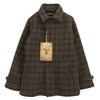 ダリーズ Babo Coat チェック柄 バボコート ダブル ジャケット 13.5 チャコール系 13.5【極上美品】【中古】