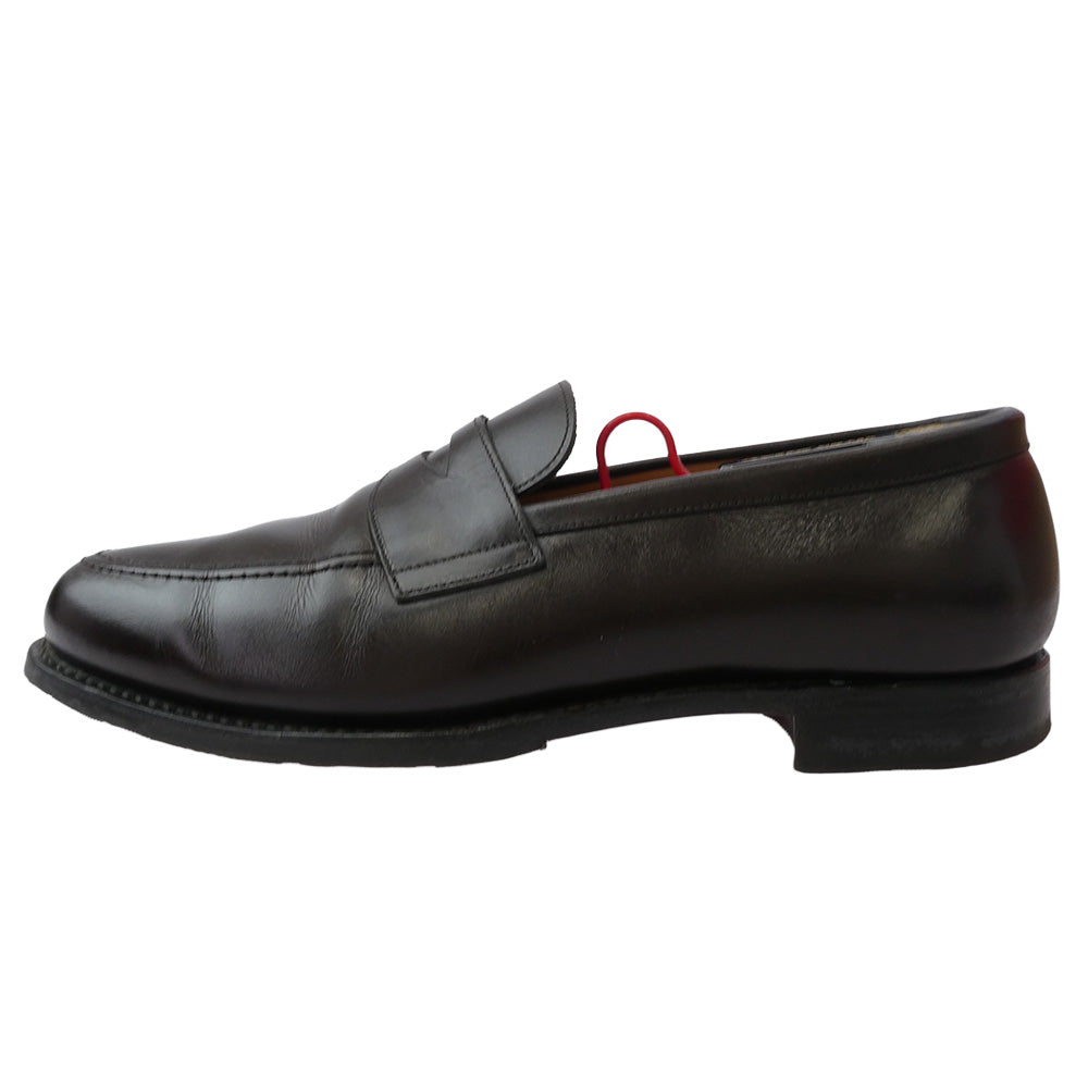 SCOTCH GRAIN スコッチグレイン 2268 VENTO レザー スリッポン ローファー ダークブラウン系 25.5【中古】