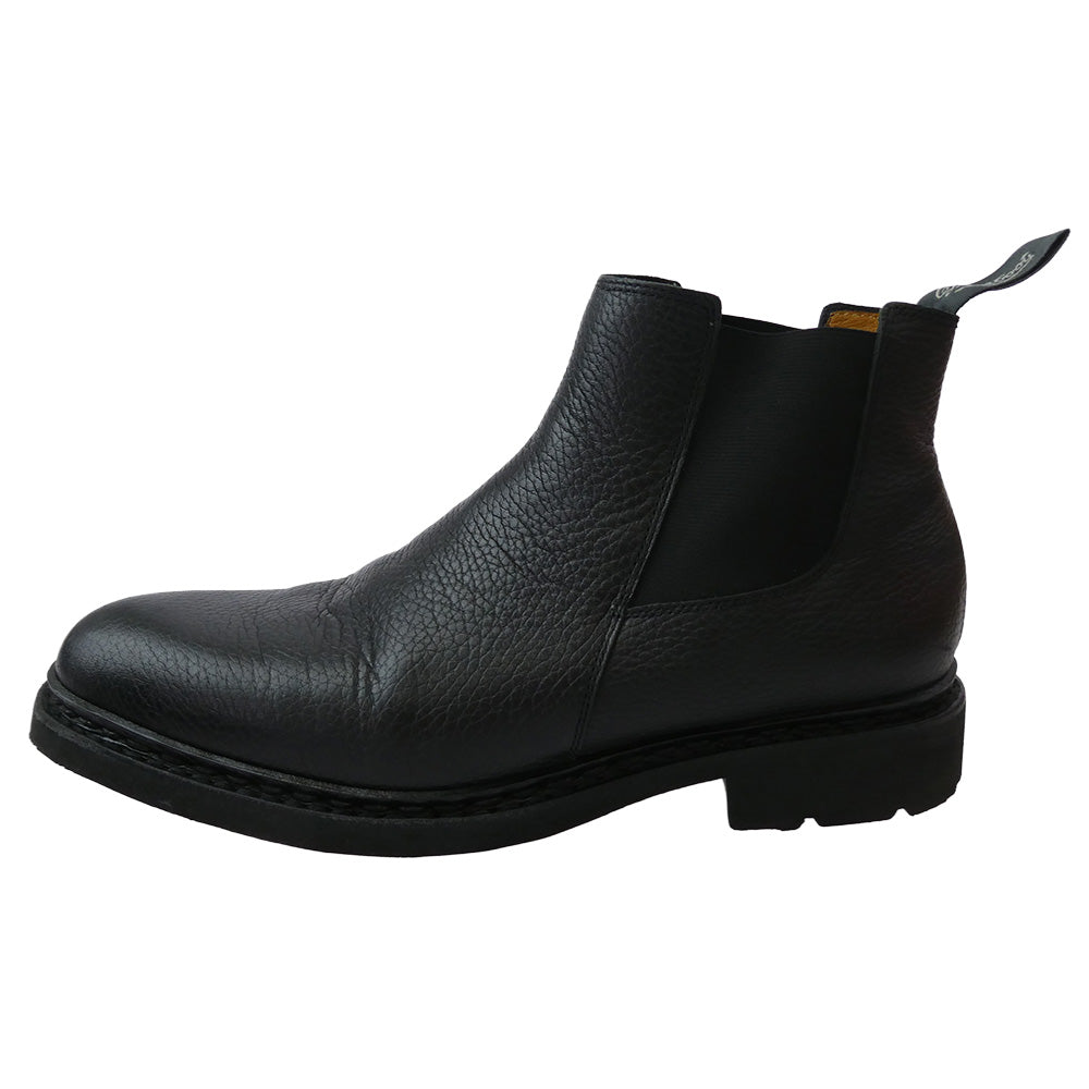 Paraboot パラブーツ 128432 CHAMFORT シャンフォート サイドゴア レザー ブーツ ブラック系 6.5【中古】