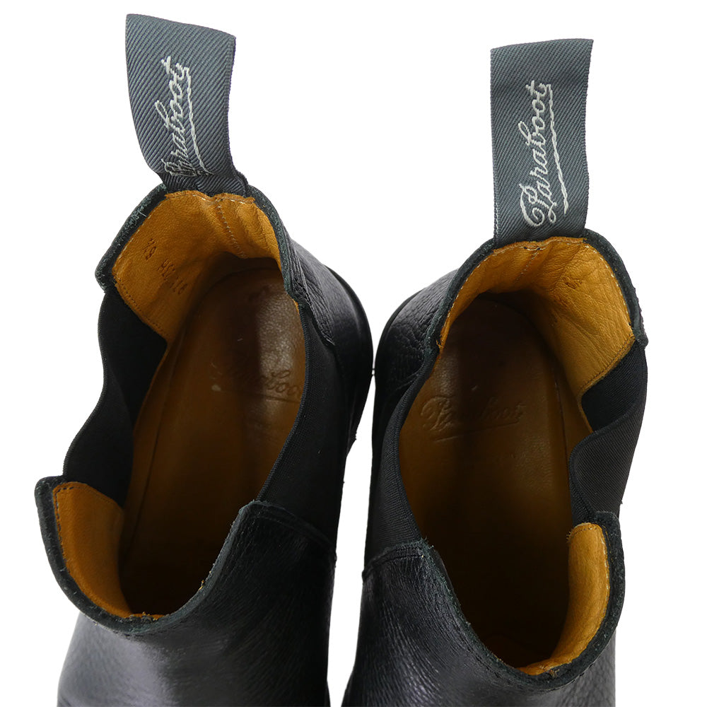 Paraboot パラブーツ 128432 CHAMFORT シャンフォート サイドゴア レザー ブーツ ブラック系 6.5【中古】