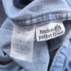 Lucien Pellat-Finet ルシアンペラフィネ DE-1019H スワロフスキー加工 刺繍 スカル デニム シャツ インディゴブルー系 L【中古】