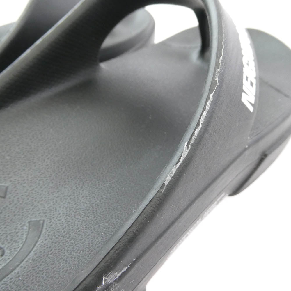 NEIGHBORHOOD ネイバーフッド × PAES . SLIDE スライド サンダル ブラック系 27cm【中古】