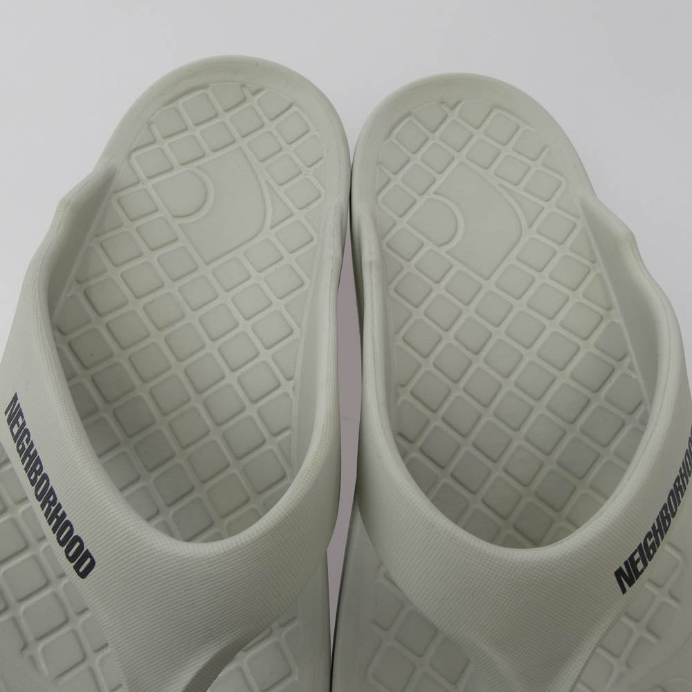 NEIGHBORHOOD ネイバーフッド × RIG FOOTWEAR . FLIP FLOP 2.0 サンダル グレー系 XL【中古】