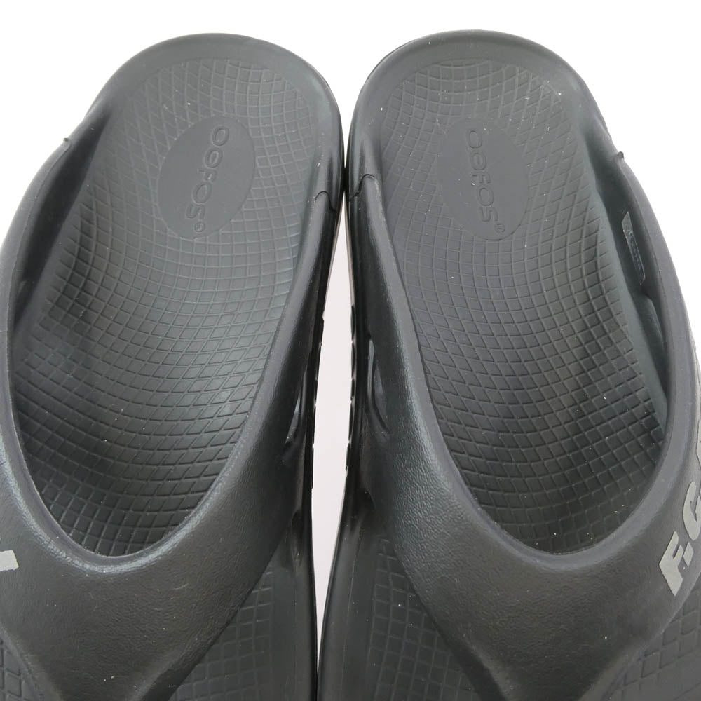 F.C.R.B. エフシーアールビー F.C.Real Bristol × OOFOS ウーフォス スライド サンダル ブラック系 41【中古】
