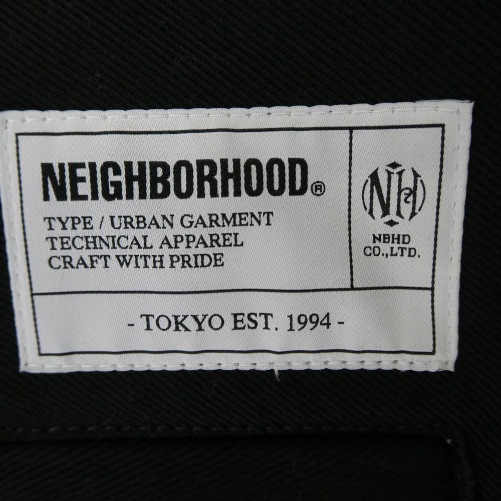 NEIGHBORHOOD ネイバーフッド 25AW 252ZANH-PTM01 WP WIDE PANTS ワイド パンツ ブラック系 M【中古】