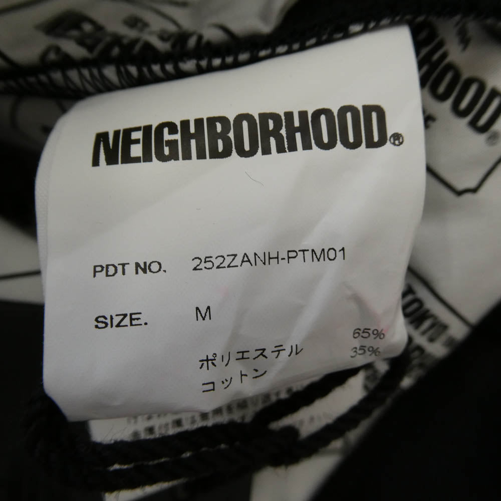 NEIGHBORHOOD ネイバーフッド 25AW 252ZANH-PTM01 WP WIDE PANTS ワイド パンツ ブラック系 M【中古】