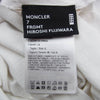 MONCLER モンクレール 23AW I209U8D00003 × FRAGMENT FRGMT フラグメント 千鳥柄切替 長袖 ロングスリーブ Tシャツ カットソー ホワイト系 L【中古】