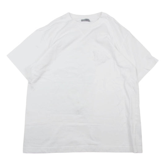 Dior ディオール 20AW 033J625I0554 Shawn Stussy T-Shirt ショーンステューシー ロゴ刺繍 半袖 Tシャツ カットソー ホワイト系 XL【中古】