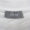 Dior ディオール 20AW 033J625I0554 Shawn Stussy T-Shirt ショーンステューシー ロゴ刺繍 半袖 Tシャツ カットソー ホワイト系 XL【中古】