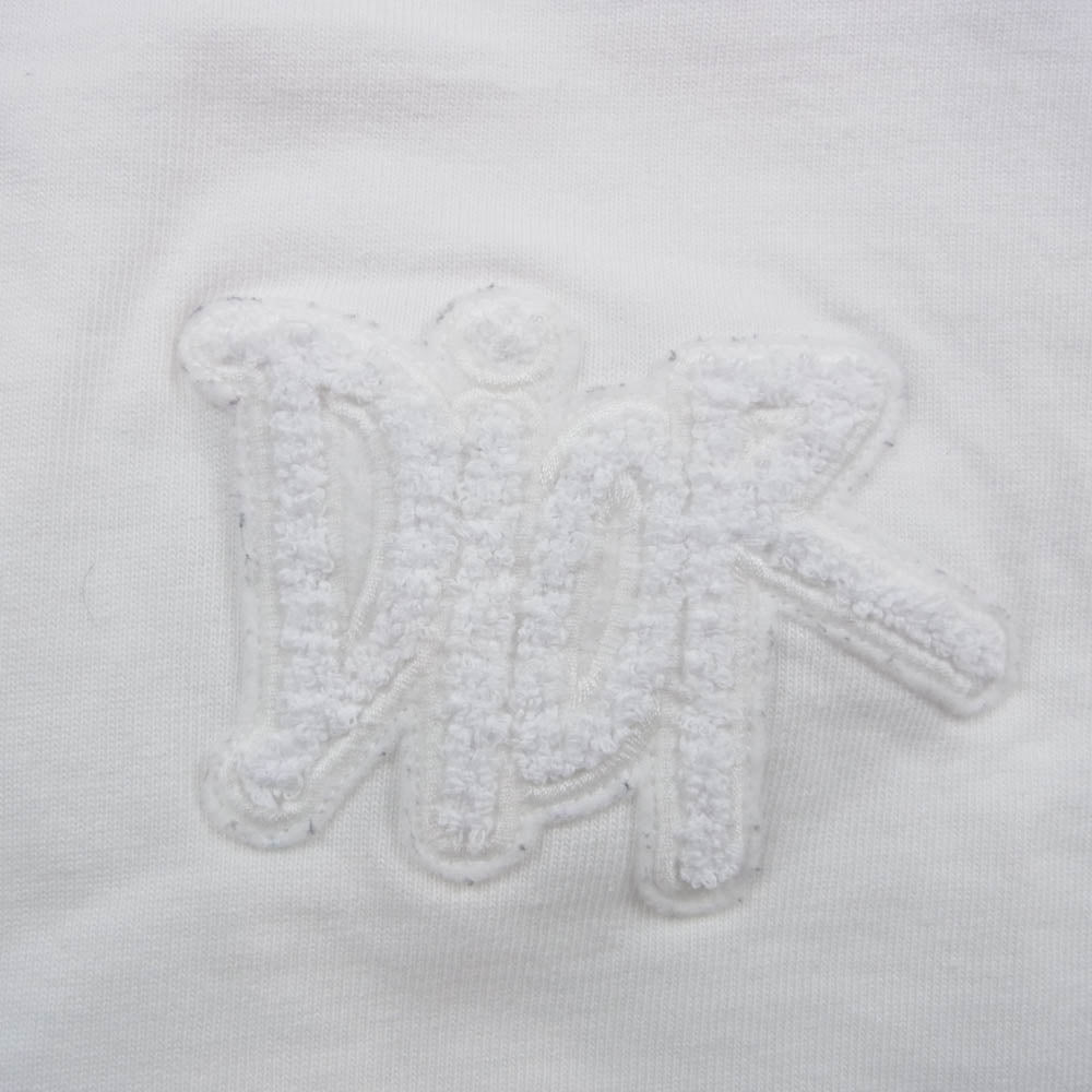 Dior ディオール 20AW 033J625I0554 Shawn Stussy T-Shirt ショーンステューシー ロゴ刺繍 半袖 Tシャツ カットソー ホワイト系 XL【中古】