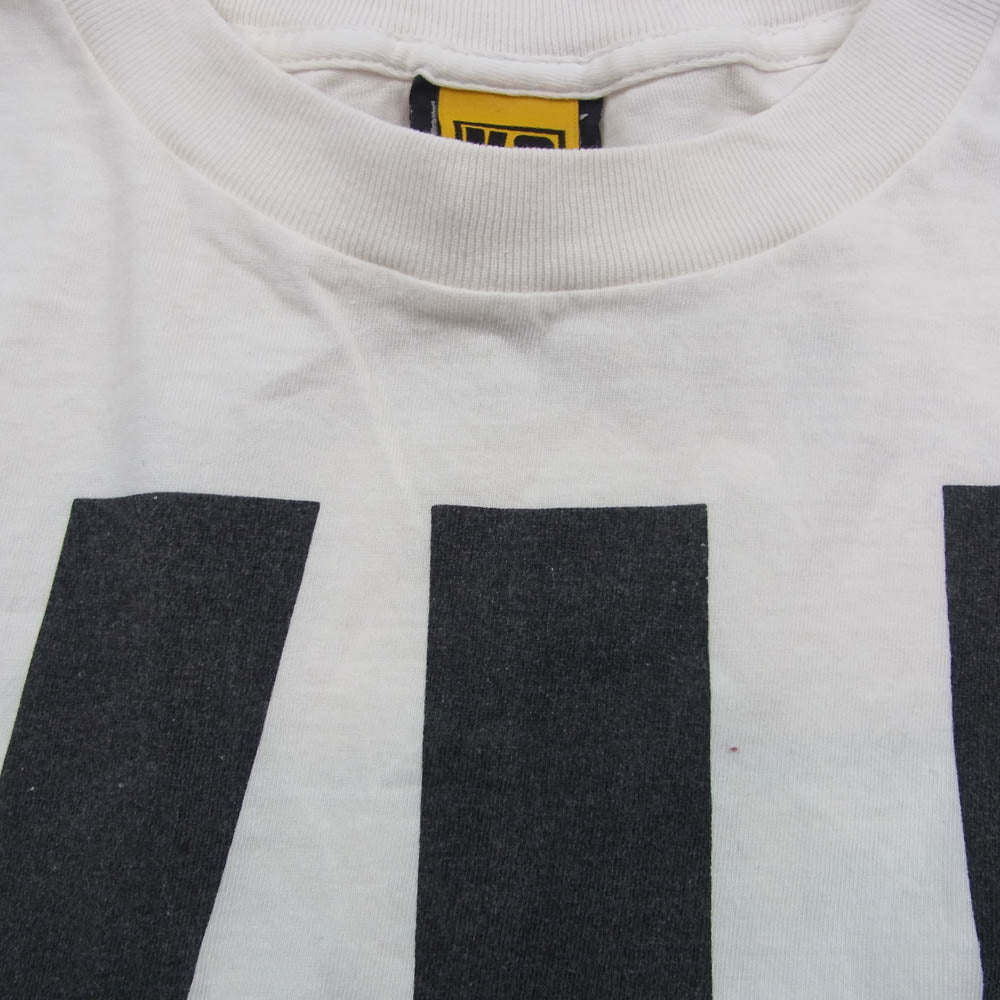 SAINT MICHAEL セントマイケル SM-HR1-0000-C05 KLF LS TEE ロングスリーブ 汚れ加工 長袖 Tシャツ カットソー ロンT オフホワイト系 L【中古】