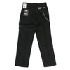 カリフォークス × Dickies 874 Embroidery W-Chain ディッキーズ エンブロイダリー チェーン刺繍 ワーク パンツ ブラック系 34X30【極上美品】【中古】
