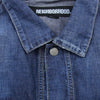 NEIGHBORHOOD ネイバーフッド 24SS 241SPNH-JKM04 WASHED LIGHTWEIGHT DENIM JACKET ペンキ加工 ウォッシュド ライトウェア デニム ジャケット インディゴブルー系 XL【中古】