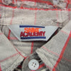 SAINT MICHAEL セントマイケル 22AW SM-A22-0000-060 × SHERMER ACADEMY シャーマーアカデミー FRANNEL SHIRT フランネル チェック 長袖 シャツ グレー系 XL【中古】