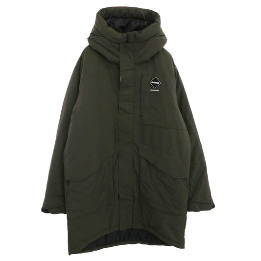 F.C.R.B. エフシーアールビー 24AW FCRB-242050 F.C.Real Bristol PADDED BENCH COAT パデッド ベンチ 中綿コート カーキ系 L【極上美品】【中古】