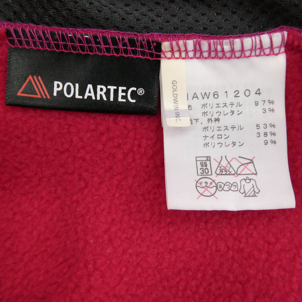 THE NORTH FACE ノースフェイス NAW61204 ZI VERSA MID JACKE ジップインバーサ ミッド ジャケット フリース ジャケット ピンク系 L【中古】