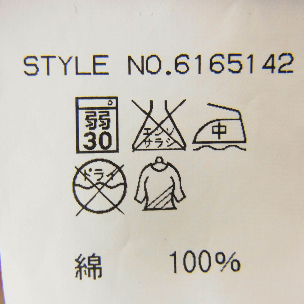 AVIREX アヴィレックス 6165142 TOMCAT バックプリント USN 刺繍ロゴ シャンブレー 長袖 シャツ インディゴブルー系 M【中古】