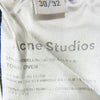 ACNE STUDIOS アクネストゥディオズ TOWN OVER タウンオーバー スリムフィット デニムパンツ ジーンズ ブラック系 30【中古】