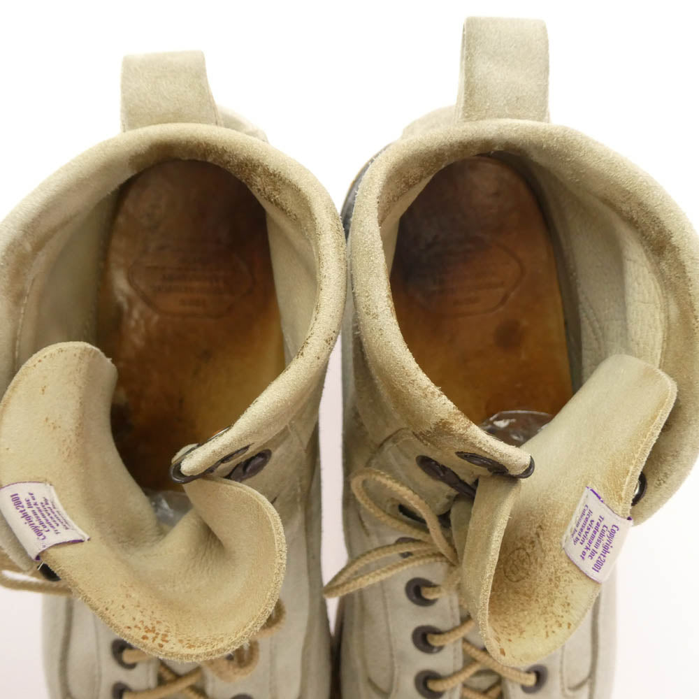 VISVIM ビズビム BEARD BOOTS-FOLK ビアード ブーツ ベージュ系 US10【中古】