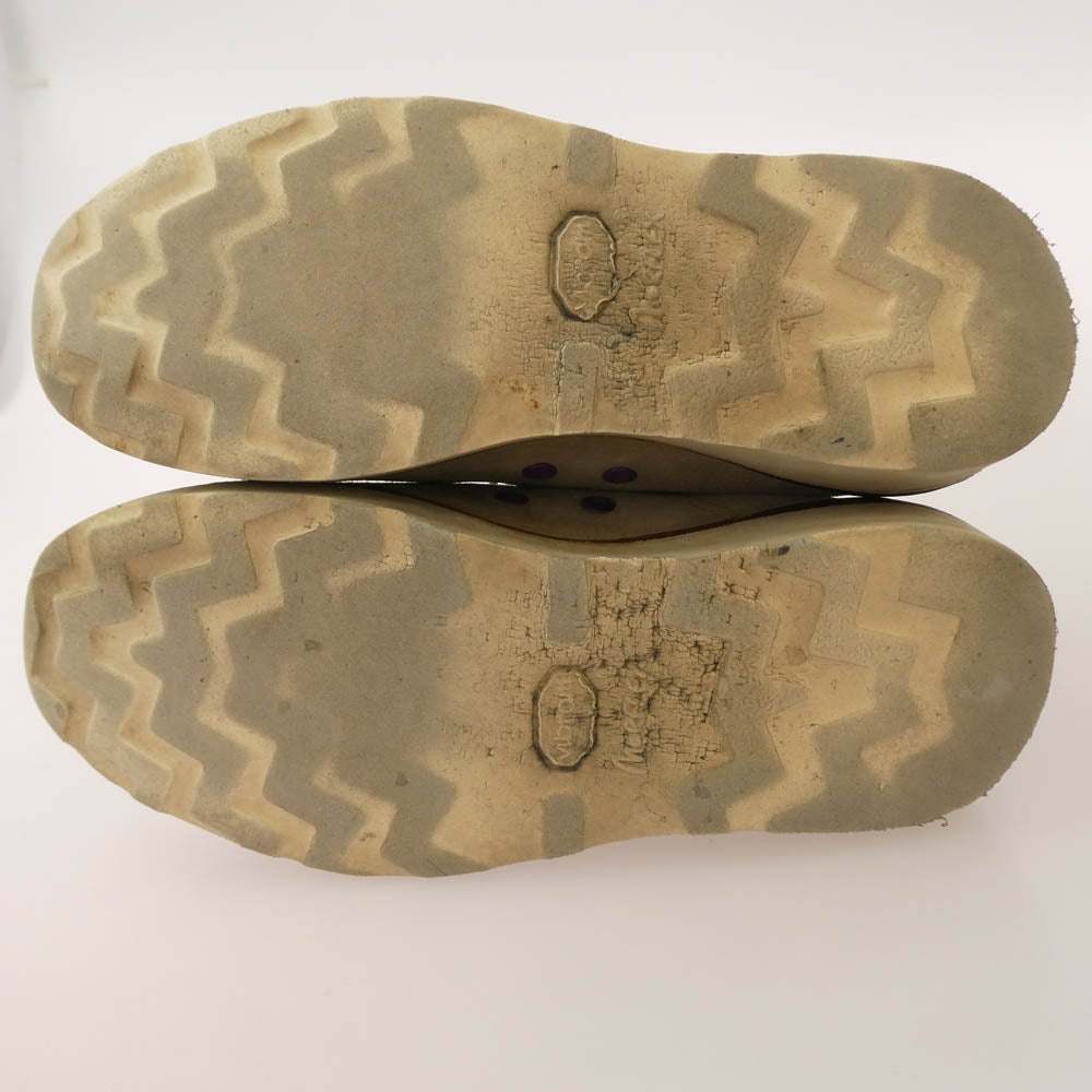 VISVIM ビズビム BEARD BOOTS-FOLK ビアード ブーツ ベージュ系 US10【中古】