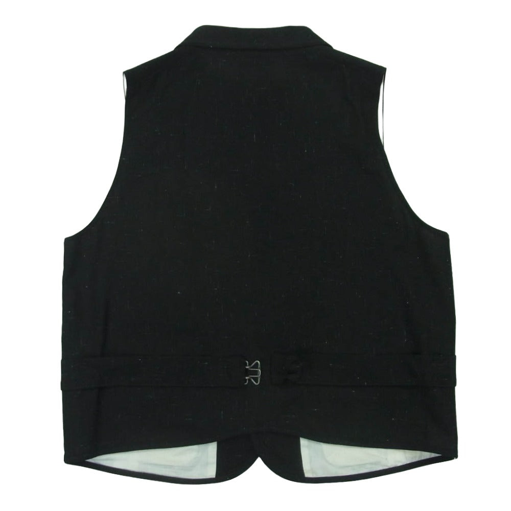 VISVIM ビズビム 16SS 0116105013025 GRANGER VEST VINTAGE NEP グレンジャー ベスト ヴィンテージ ネップ ブラック系 3【中古】