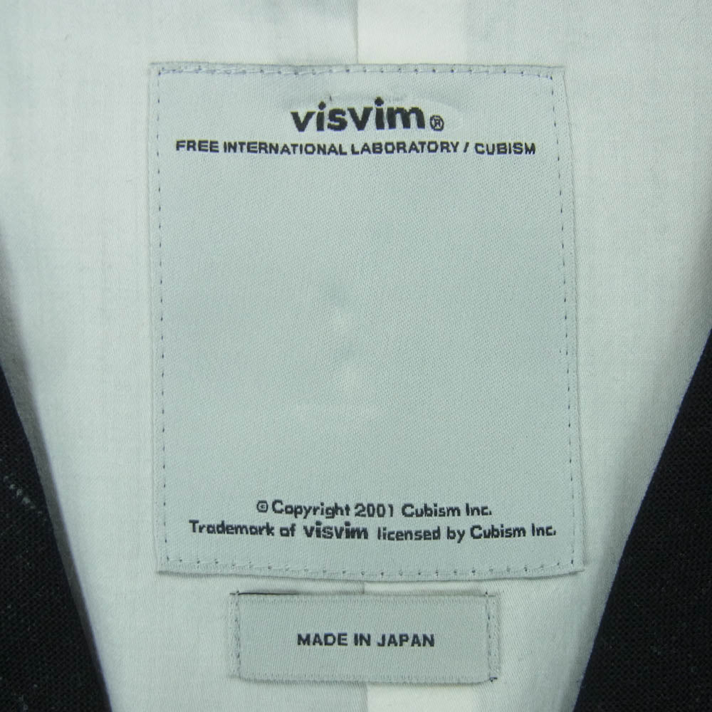 VISVIM ビズビム 16SS 0116105013025 GRANGER VEST VINTAGE NEP グレンジャー ベスト ヴィンテージ ネップ ブラック系 3【中古】