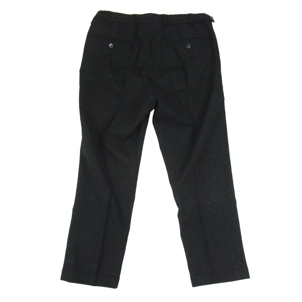 VISVIM ビズビム 16SS 0116105008018 HIGH WATER SLACKS VINTAGE NEP ハイウォーター スラックス パンツ ヴィンテージネップ ブラック系 3【中古】