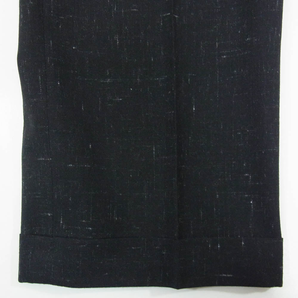 VISVIM ビズビム 16SS 0116105008018 HIGH WATER SLACKS VINTAGE NEP ハイウォーター スラックス パンツ ヴィンテージネップ ブラック系 3【中古】